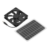 6W Solar Panel with Cooling Fan Mini Ventilator Solar Powered Exhaust Fan for Pet Dog Chicken House In Australia - Darrahopens