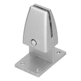 4pcs Desk Screen Baffle Clamp T Type Aluminum Alloy Silver Desktop Partition Bracket Holder for Office Classroom In Australia - Darrahopens