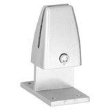 4pcs Desk Screen Baffle Clamp T Type Aluminum Alloy Silver Desktop Partition Bracket Holder for Office Classroom In Australia - Darrahopens