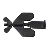 Portable Door Lock Home Security Locker Travel Lockdown Lock Anti Thief Easy to Install for Hotel and ApartmentBlack In Australia - Darrahopens