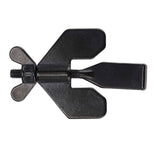 Portable Door Lock Home Security Locker Travel Lockdown Lock Anti Thief Easy to Install for Hotel and ApartmentBlack In Australia - Darrahopens