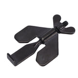 Portable Door Lock Home Security Locker Travel Lockdown Lock Anti Thief Easy to Install for Hotel and ApartmentBlack