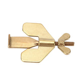 Portable Door Lock Home Security Locker Travel Lockdown Lock Anti Thief Easy to Install for Hotel and ApartmentGold In Australia - Darrahopens