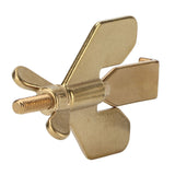 Portable Door Lock Home Security Locker Travel Lockdown Lock Anti Thief Easy to Install for Hotel and ApartmentGold In Australia - Darrahopens