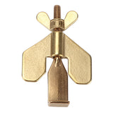 Portable Door Lock Home Security Locker Travel Lockdown Lock Anti Thief Easy to Install for Hotel and ApartmentGold In Australia - Darrahopens