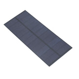 2.5W Solar Panel 188x78.5mm Solar Charging Board 3.7V‑5V Battery Charger High Conversion Efficiency and Portable for Greenhouse and Family