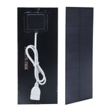 2.5W Solar Panel 188x78.5mm Solar Charging Board 3.7V‑5V Battery Charger High Conversion Efficiency and Portable for Greenhouse and Family