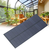 2.5W Solar Panel 188x78.5mm Solar Charging Board 3.7V‑5V Battery Charger High Conversion Efficiency and Portable for Greenhouse and Family