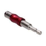 Hex Bit Tip Holder Chrome Vanadium Steel Self Locking Multi Angle Extension Rod for Electric Drill Screwdriver(Red Silver ) In Australia - Darrahopens