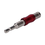Hex Bit Tip Holder Chrome Vanadium Steel Self Locking Multi Angle Extension Rod for Electric Drill Screwdriver(Red Silver )
