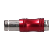 Hex Bit Tip Holder Chrome Vanadium Steel Self Locking Multi Angle Extension Rod for Electric Drill Screwdriver(Red Silver )