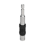 Hex Bit Tip Holder Chrome Vanadium Steel Self Locking Multi Angle Extension Rod for Electric Drill Screwdriver(Silver Black )