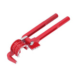 3 Slot Tubing Bender Aluminum Alloy 0‑180° Metric Manual Pipe Bender for Copper Aluminum Metal Pipe