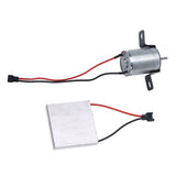 Universal Fireplace Fan Generator Sheet Motor Set Heat Powered Fan Accessory Part for Home Use