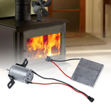 Universal Fireplace Fan Generator Sheet Motor Set Heat Powered Fan Accessory Part for Home Use