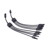 Solar Panel Connector 4 Branch Y Type Parallel Connector Solar Panel Extension Cable PV Wire Adapter In Australia - Darrahopens