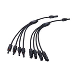 Solar Panel Connector 4 Branch Y Type Parallel Connector Solar Panel Extension Cable PV Wire Adapter In Australia - Darrahopens
