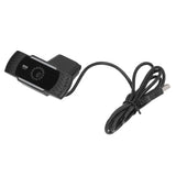Computer Camera Microphone Automatic Noise Reduction Full HD 1080P USB Stereo Webcam with Rotatable Clip for Office