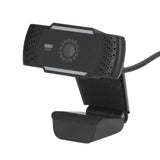 Computer Camera Microphone Automatic Noise Reduction Full HD 1080P USB Stereo Webcam with Rotatable Clip for Office