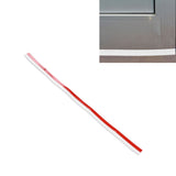 Door Sealing Tape Windproof Dustproof Soundproof Silicone Rubber Sealing Strip for Within 23mm Sealing GapsWhite