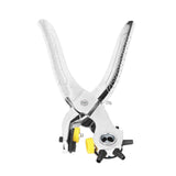 8in Belt Hole Puncher Stainless Steel Sturdy Durable Ergonomic Design Effort Saving Heat Treatment Leather Hole Punch In Australia - Darrahopens