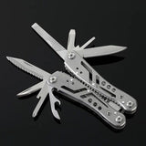 Multifunctional Pliers Portable Folding Stainless Steel Camping Pliers for Outdoor Survival