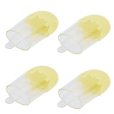 12Pcs Ice Cream Shape Candy Box Plastic Candy Case Container Wedding Party SuppliesYellow In Australia - Darrahopens