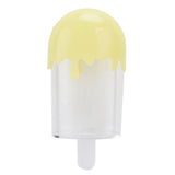 12Pcs Ice Cream Shape Candy Box Plastic Candy Case Container Wedding Party SuppliesYellow