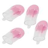 12Pcs Ice Cream Shape Candy Box Plastic Candy Case Container Wedding Party SuppliesPink