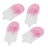 12Pcs Ice Cream Shape Candy Box Plastic Candy Case Container Wedding Party SuppliesPink