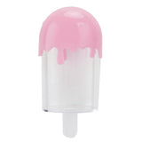 12Pcs Ice Cream Shape Candy Box Plastic Candy Case Container Wedding Party SuppliesPink