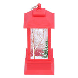 Christmas Glowing Decorative Light Portable LED Small Hanging Lamp Santa Claus Ornaments for Party Party Children GiftsRed In Australia - Darrahopens