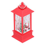 Christmas Glowing Decorative Light Portable LED Small Hanging Lamp Santa Claus Ornaments for Party Party Children GiftsRed In Australia - Darrahopens
