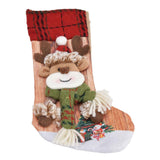Christmas Stocking Three Dimensional Printed Christmas Stocking Gift Bag Ornament for Christmas Tree Fireplace HangingDeer In Australia - Darrahopens