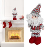 Retractable Christmas Innovative Doll Toy Home Decoration for Christmas BirthdaySanta Claus