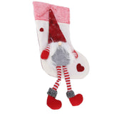 Christmas Ornaments Christmas Ornaments with Legs Plush Faceless Old Man in Deep Forest Christmas StockingsWhite In Australia - Darrahopens