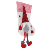 Christmas Ornaments Christmas Ornaments with Legs Plush Faceless Old Man in Deep Forest Christmas StockingsWhite In Australia - Darrahopens