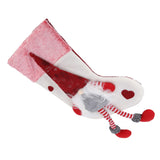 Christmas Ornaments Christmas Ornaments with Legs Plush Faceless Old Man in Deep Forest Christmas StockingsWhite