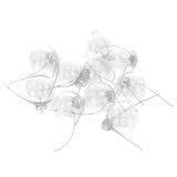 10Pcs/Set Decorative Hanging Ball Reusable Fillable Transparent Christmas Ball for Holiday Party6cm In Australia - Darrahopens