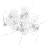 10Pcs/Set Decorative Hanging Ball Reusable Fillable Transparent Christmas Ball for Holiday Party6cm In Australia - Darrahopens