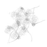 10Pcs/Set Decorative Hanging Ball Reusable Fillable Transparent Christmas Ball for Holiday Party6cm