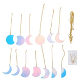 13PCS Moon Phase Wall Hanging Decor Banners Hanging Ornaments for Bedroom Home Office Nursery Wall Art In Australia - Darrahopens