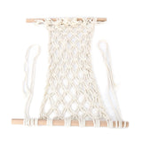 Simple Hanging Fruit Basket Fruit Hammock Holder Net Cotton Rope Hanger for Kitchen Home Decor