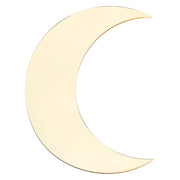 Moon Shape Mirror Wall Sticker Acrylic Decorative Background Decal for Home Office CorridorGold In Australia - Darrahopens