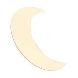 Moon Shape Mirror Wall Sticker Acrylic Decorative Background Decal for Home Office CorridorGold In Australia - Darrahopens