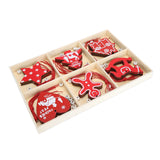 Wooden Hanging Ornaments DIY Christmas Tree Decorative Pendants Decoration AccessoriesJM02033