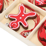 Wooden Hanging Ornaments DIY Christmas Tree Decorative Pendants Decoration AccessoriesJM02033