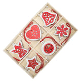 Wooden Hanging Ornaments DIY Christmas Tree Decorative Pendants Decoration AccessoriesJM02034 In Australia - Darrahopens
