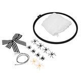 Halloween Embroidery DIY Decorative Cross Stitch Crafts Kit for Home Festival DecorationWith Bowknot In Australia - Darrahopens