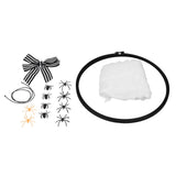 Halloween Embroidery DIY Decorative Cross Stitch Crafts Kit for Home Festival DecorationWith Bowknot In Australia - Darrahopens